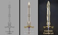 draw any medieval fantasy weapons, armors and items art