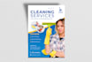 design professional cleaning service flyer, brochure or rack card