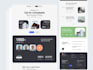 do figma website design, web template, website design, and landing page design
