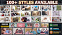 create a beautiful photo mosaic slideshow video, multi photo for any occasion