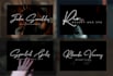 create a simple handwriting signature logo