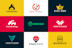 do modern minimalist simple business logo design