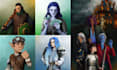create stylized dnd, rpg, and character art