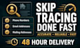 skip trace property owners phone numbers and emails fast
