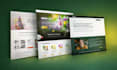 develop a responsive landing page or website using HTML, CSS, and bootstrap
