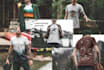 create 20 incredible HD t shirt mockups with real models