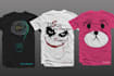 create unique illustrations and designs for tshirts