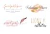 design elegant modern signature logo