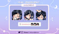 draw cute anime chibi custom emotes and sub badges twitch, youtube and discord