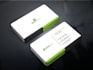 do clean, minimal business card design