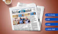 design professional newspaper layouts for print and digital