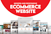 create responsive business website and ecommerce website