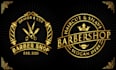 do outstanding barber shop logo