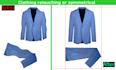 do a ghost mannequin symmetrical neck joint