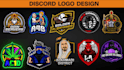 design and animate a custom discord server logo or animation