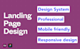 do professional business landing page and website design uiux in figma