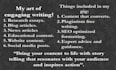 write SEO blog posts and articles as your content writer