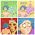 draw comic strip and the characters