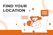 create 2d graphic illustration website banner advertising ui