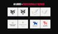 professionally redraw and vectorize your ai generated logo