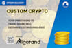 create custom cryptocurrency coins for you