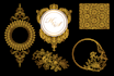 do vector frame , border frame , emblem design