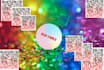 create qr code barcode label tags sticker in 2 hours