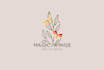 design a unique minimalist feminine business logo