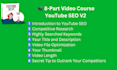 give you a video course on youtube channel seo