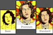 creat awesome portrait comic, pop art, vintage comic from your photo