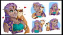 make a character expression sheet