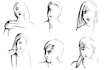 draw awesome silhouette contrast backlight vector