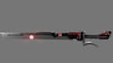 3d model of game ready weapon
