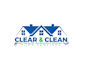 make an elegant house cleaning logo design with unlimited revisions