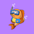 draw cute cartoon characters, animal in less than 24 hours