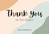 design thank you card