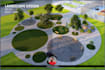 do 3d landscape of backyard front yard pool patio deck plant