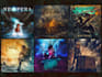 make a heavy metal cover artwork no ai