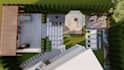 design your swimming pool , and patio deck