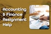 help in accounts and finance assignments