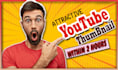 design trending youtube thumbnail