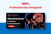design professional website banner, header, and ads