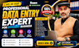 do professional data entry expert for efficient business