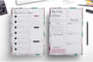 design printable daily, weekly, monthly planner and journal