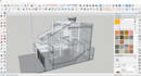 produce sketchup 3d modelling of building plan from autocad