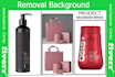 remove background images with white and transparent