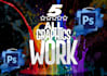 design flyer, poster banner and all graphics work