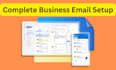 setup business email for your company or domain or website