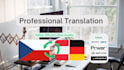 translate from german to czech or from czech to german