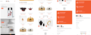 design a static website from scratch using HTML, CSS and js
